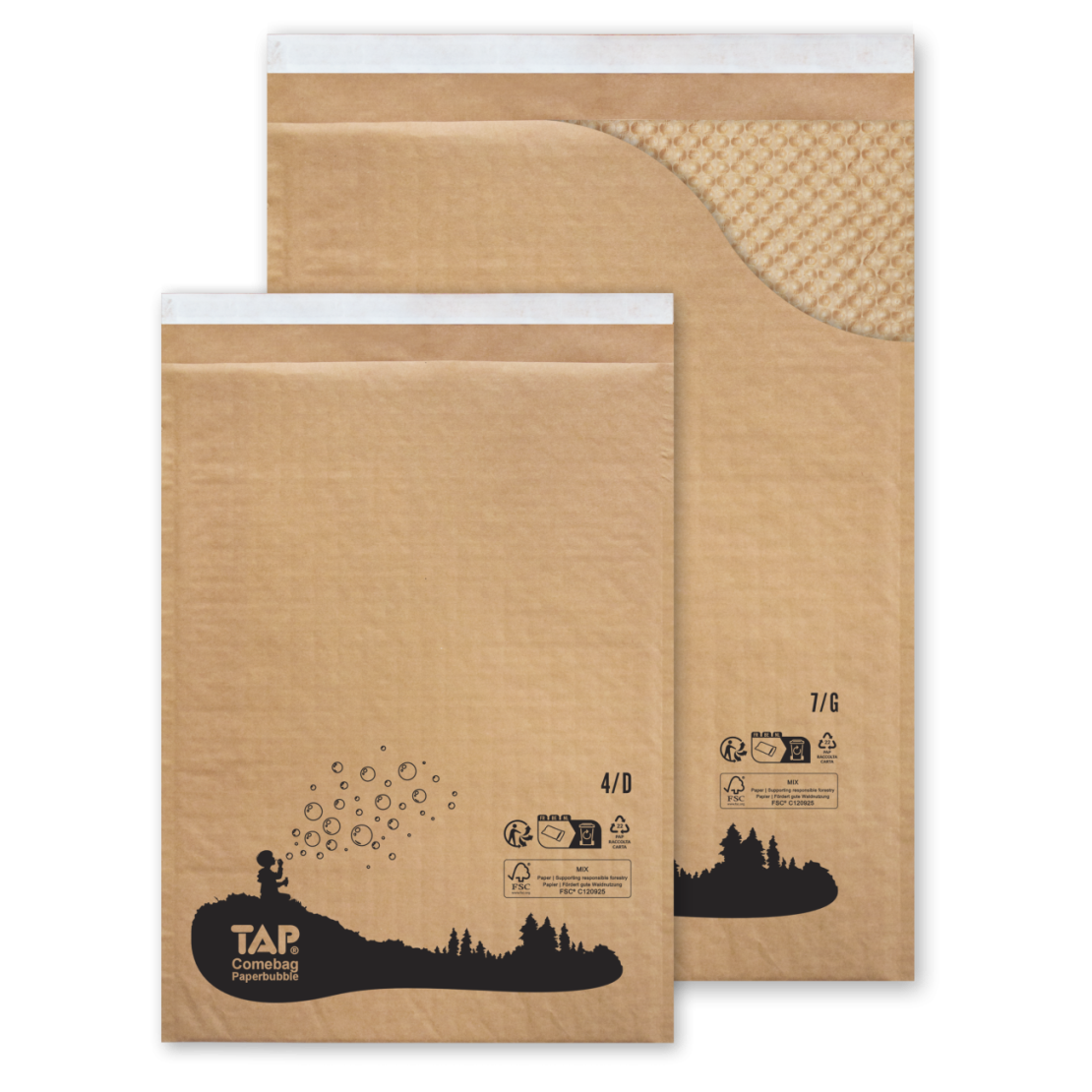 TAP Comebag Paperbubble 14 i 17′